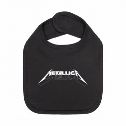 METALLICA - LOGO WHITE - BRYNDÁK