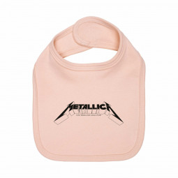 METALLICA - LOGO BLACK (PINK) - BRYNDÁK