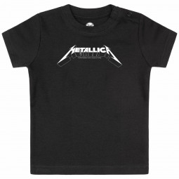 METALLICA - LOGO WHITE - TRIKO MIMINKO