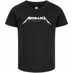 METALLICA - LOGO WHITE - TRIKO HOLČIČÍ