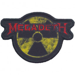 MEGADETH - HAZARD LOGO - NÁŠIVKA