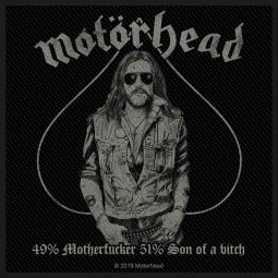 MOTORHEAD - 49% MOTHERFUCKER - NÁŠIVKA