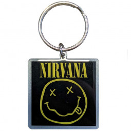 NIRVANA - HAPPY FACE PHOTO PRINT - PŘÍVĚSEK