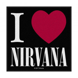 NIRVANA - I LOVE NIRVANA - NÁŠIVKA