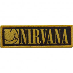 NIRVANA - LOGO & HAPPY FACE - NÁŠIVKA