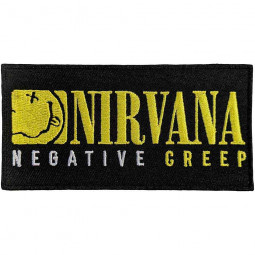 NIRVANA - NEGATIVE CREEP (SMILEY) - NÁŠIVKA