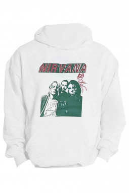 NIRVANA - FLIPPER (WHITE) - MIKINA