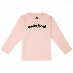 MOTÖRHEAD - LOGO (PINK) (LS) - TRIKO MIMINKO