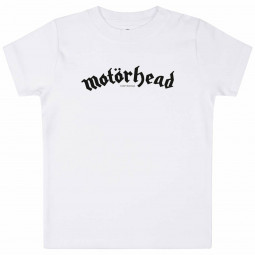 MOTÖRHEAD - LOGO (WHITE) - TRIKO MIMINKO