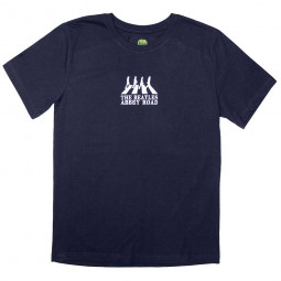 BEATLES - MINI ABBEY ROAD CROSSING SILHOUETTE (NAVY BLUE) - TRIKO