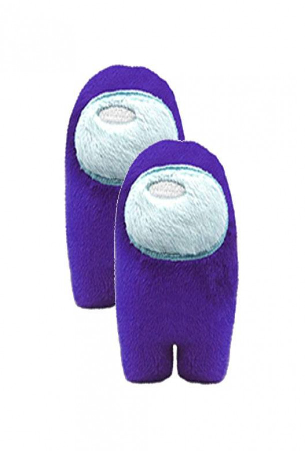 Among Us Plush Figures Crewmates purple 25 - 30 cm Display (2 ...